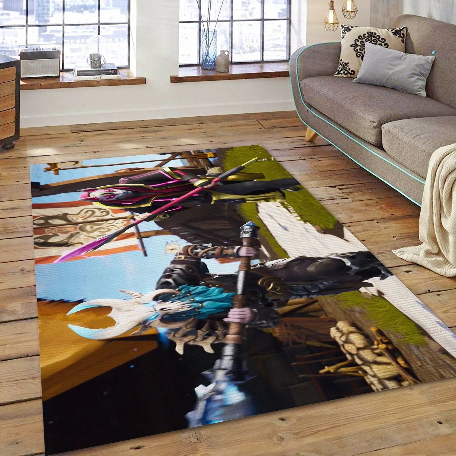 Ragnarok Amp Drift Game Area Rug Carpet