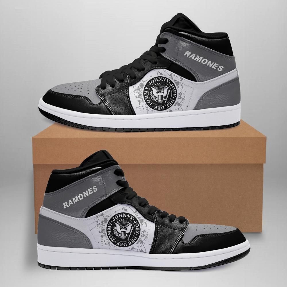 Ramones Rock Band Air Jordan Sneakers Shoes Sport