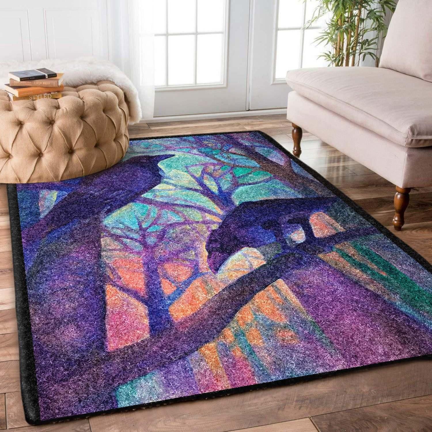 Raven Rug Chrismas Gift - Indoor Outdoor Rugs