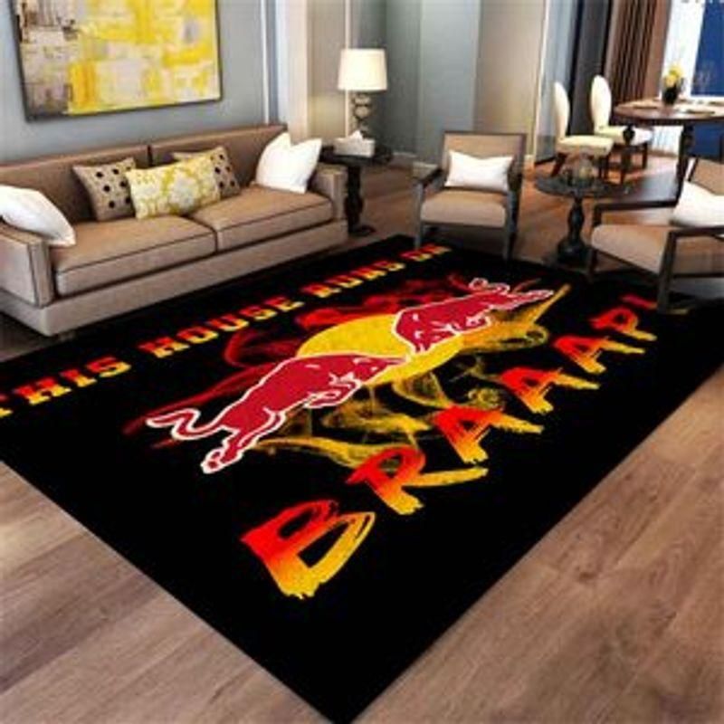 Red Bull Rug Chrismas Gift - Indoor Outdoor Rugs