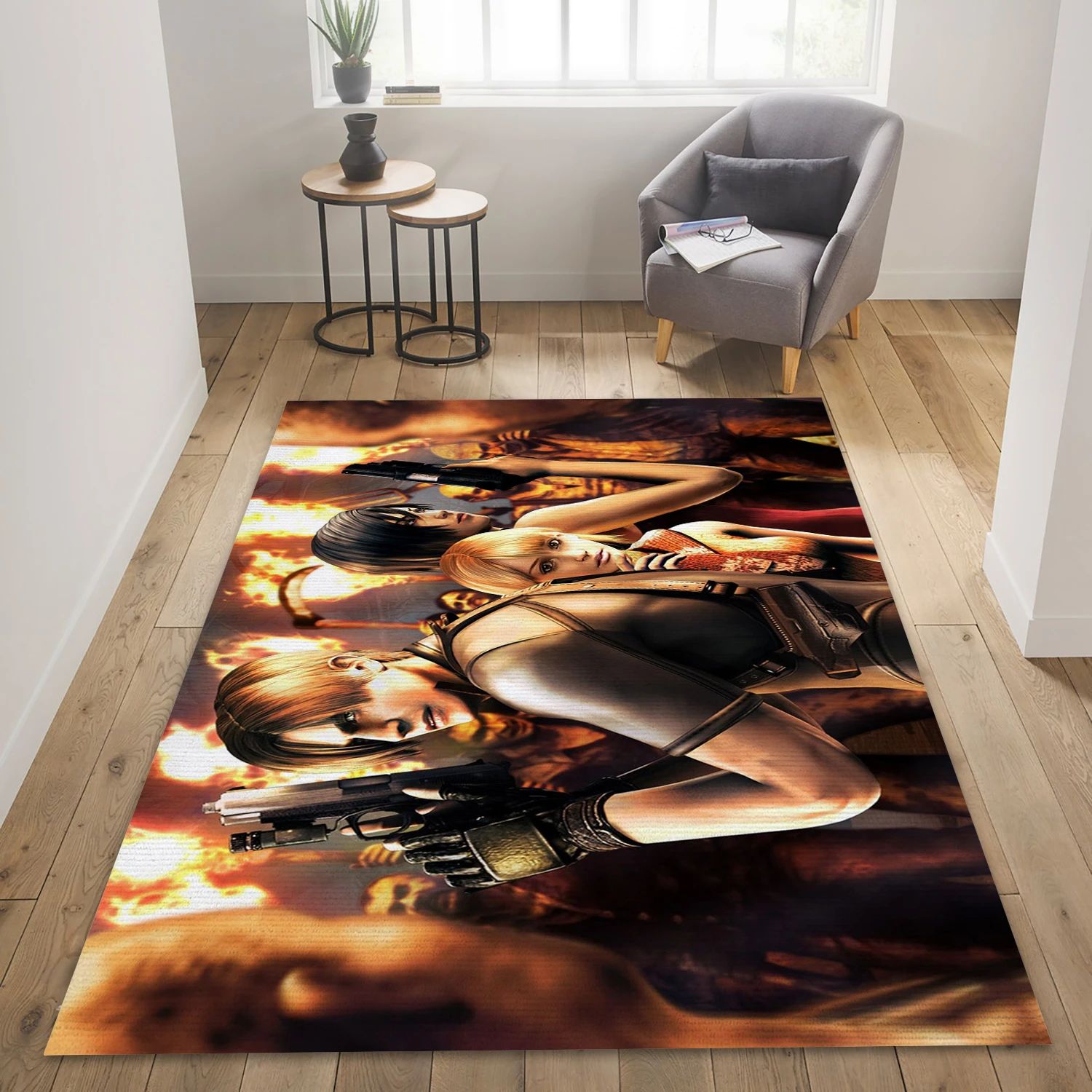 Resident Evil 190 Video Game Area Rug For Christmas