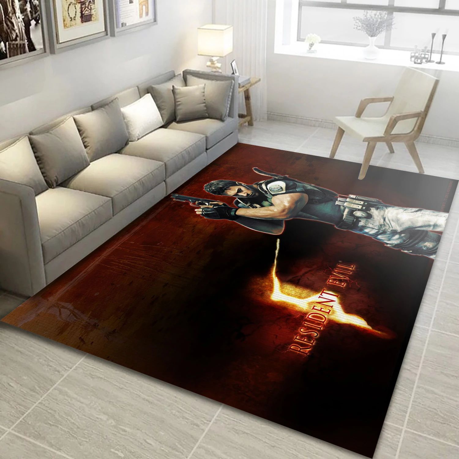 Resident Evil 5 Gaming Area Rug