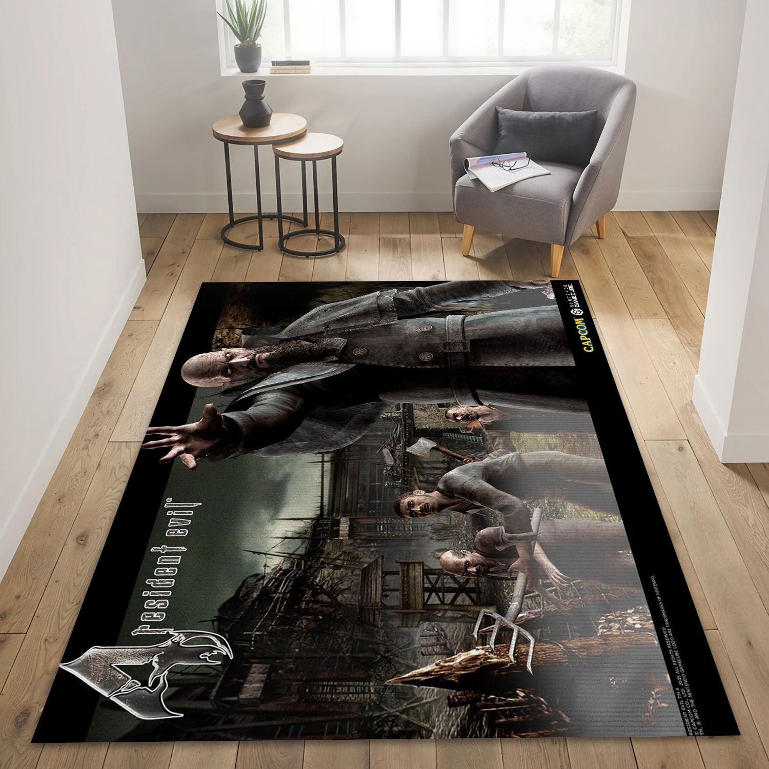 Resident Evil 923 Video Game Area Rug For Christmas