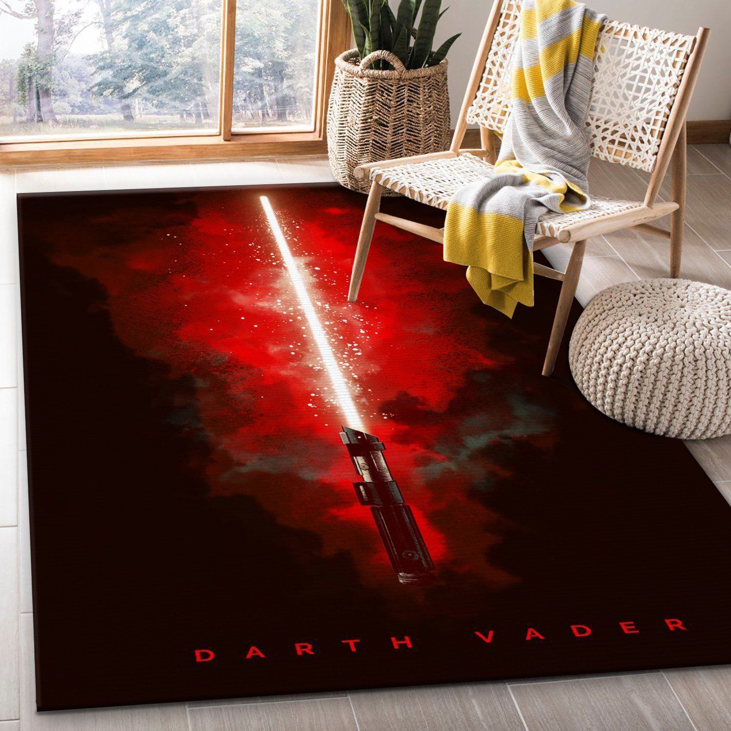 Revenge Of The Sith Star Wars Movie Rug Star Wars Lightsabers Rug Home US Decor - Indoor Outdoor Rugs