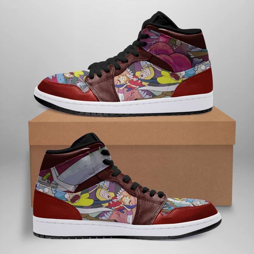 Rick And Morty 170 Air Jordan Shoes Sport Sneakers