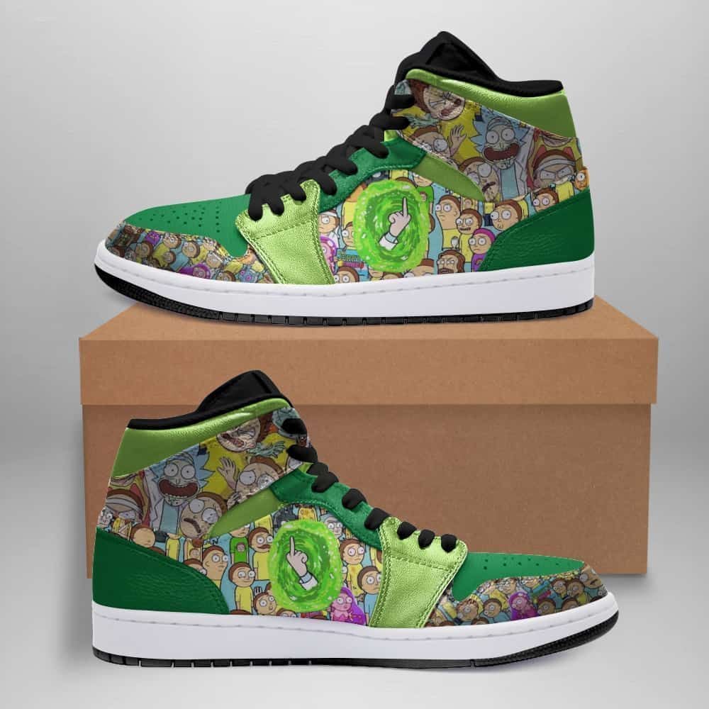 Rick And Morty 177 Air Jordan Shoes Sport Sneakers