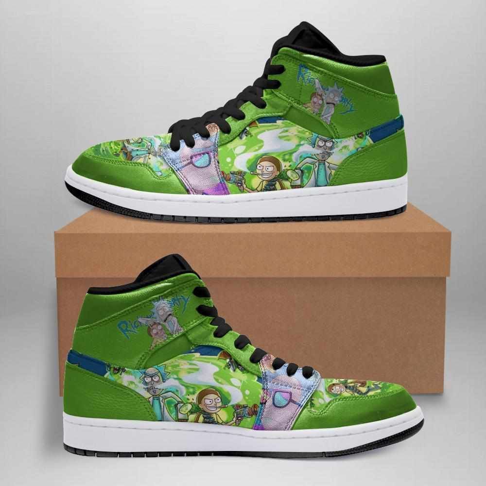 Rick And Morty 5 Air Jordan Shoes Sport Sneakers