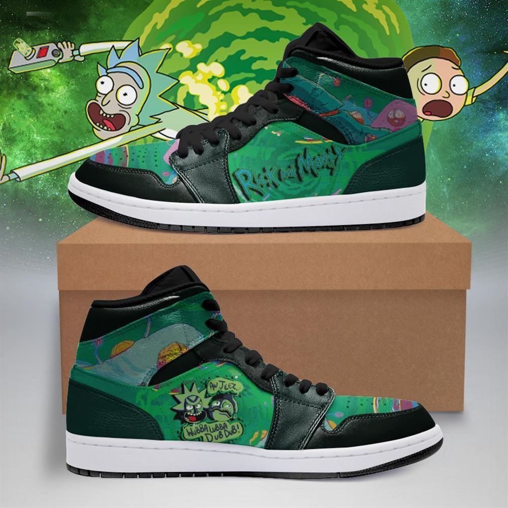Rick And Morty Air Jordan Shoes Sport Sneaker Boots Shoes
