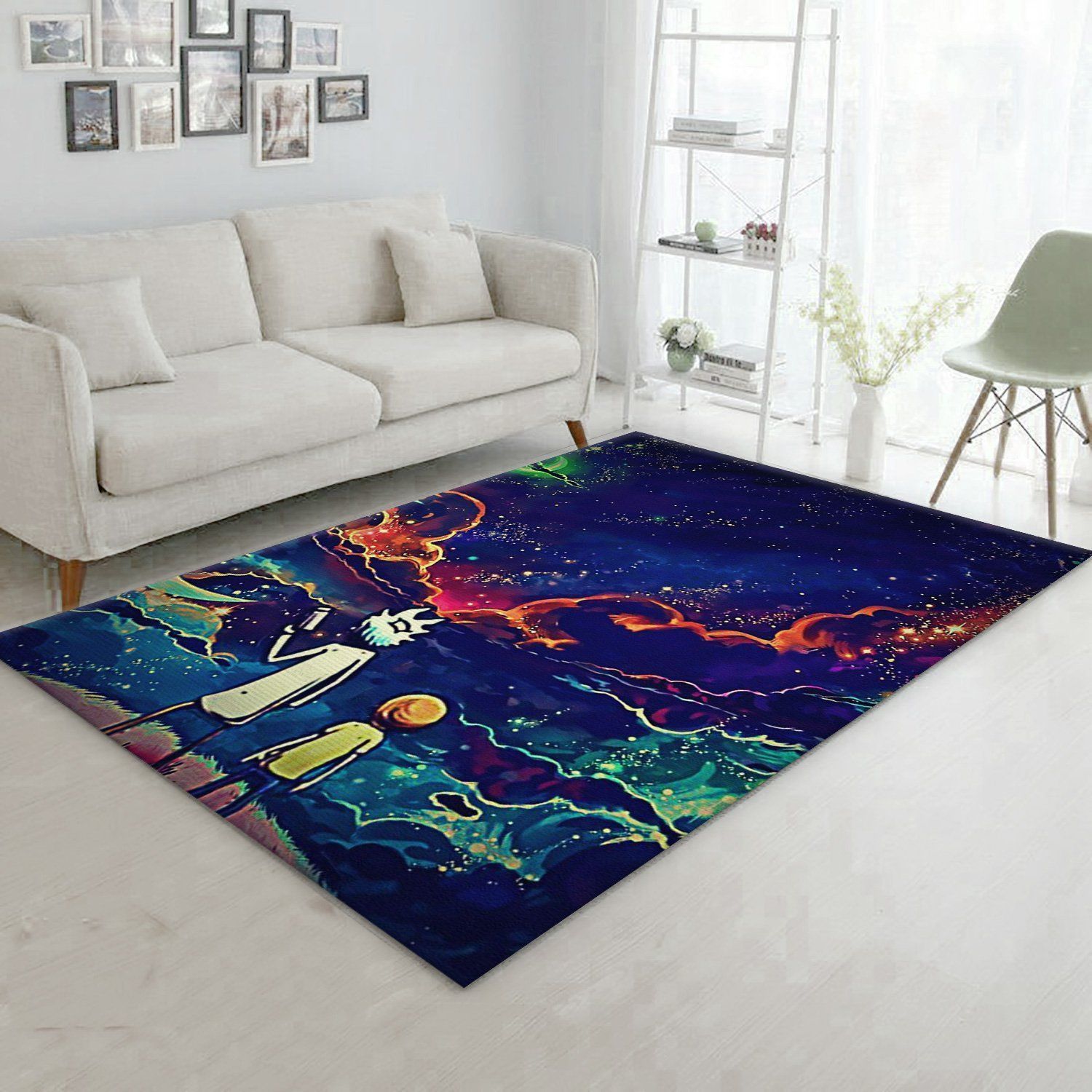 Rick And Morty Christmas Gift Rug Living Room Rug Home Decor Floor Decor - Indoor Outdoor Rugs