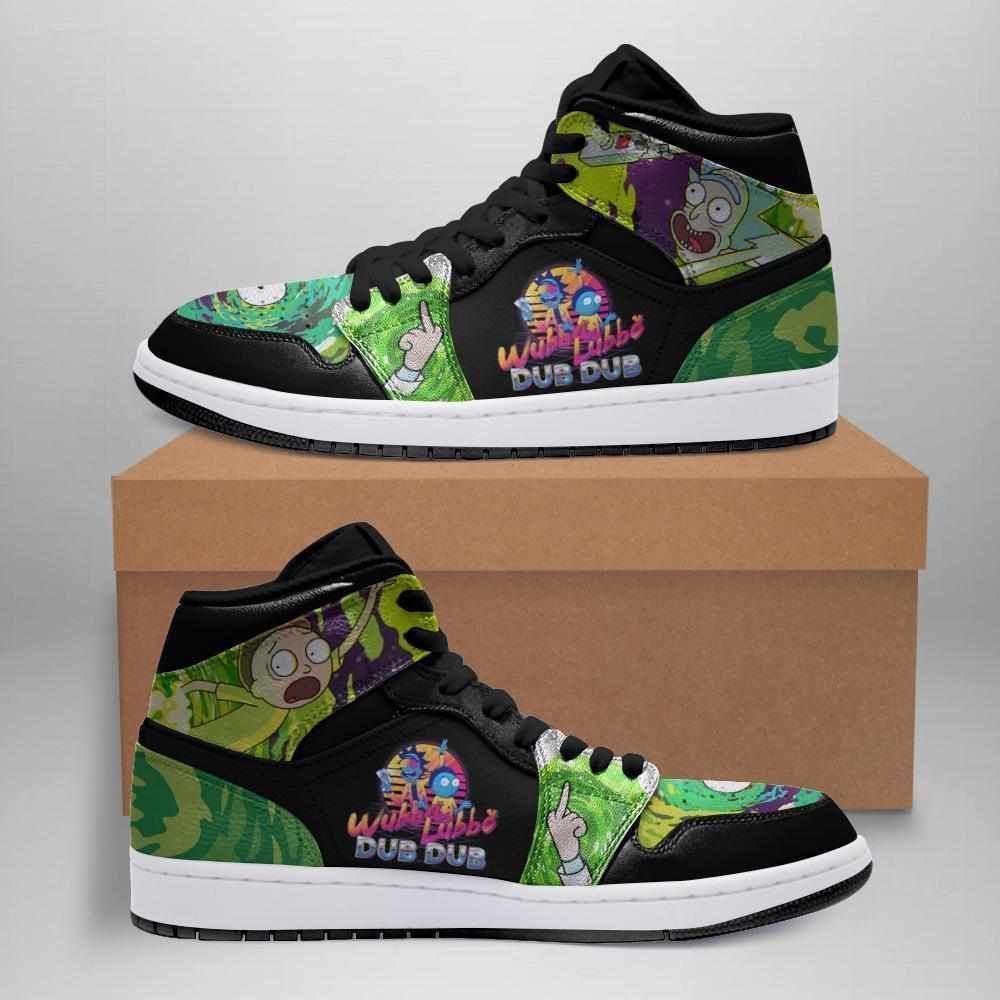 Rick And Morty Ha03 Custom Air Jordan 2021 Shoes Sport Sneakers