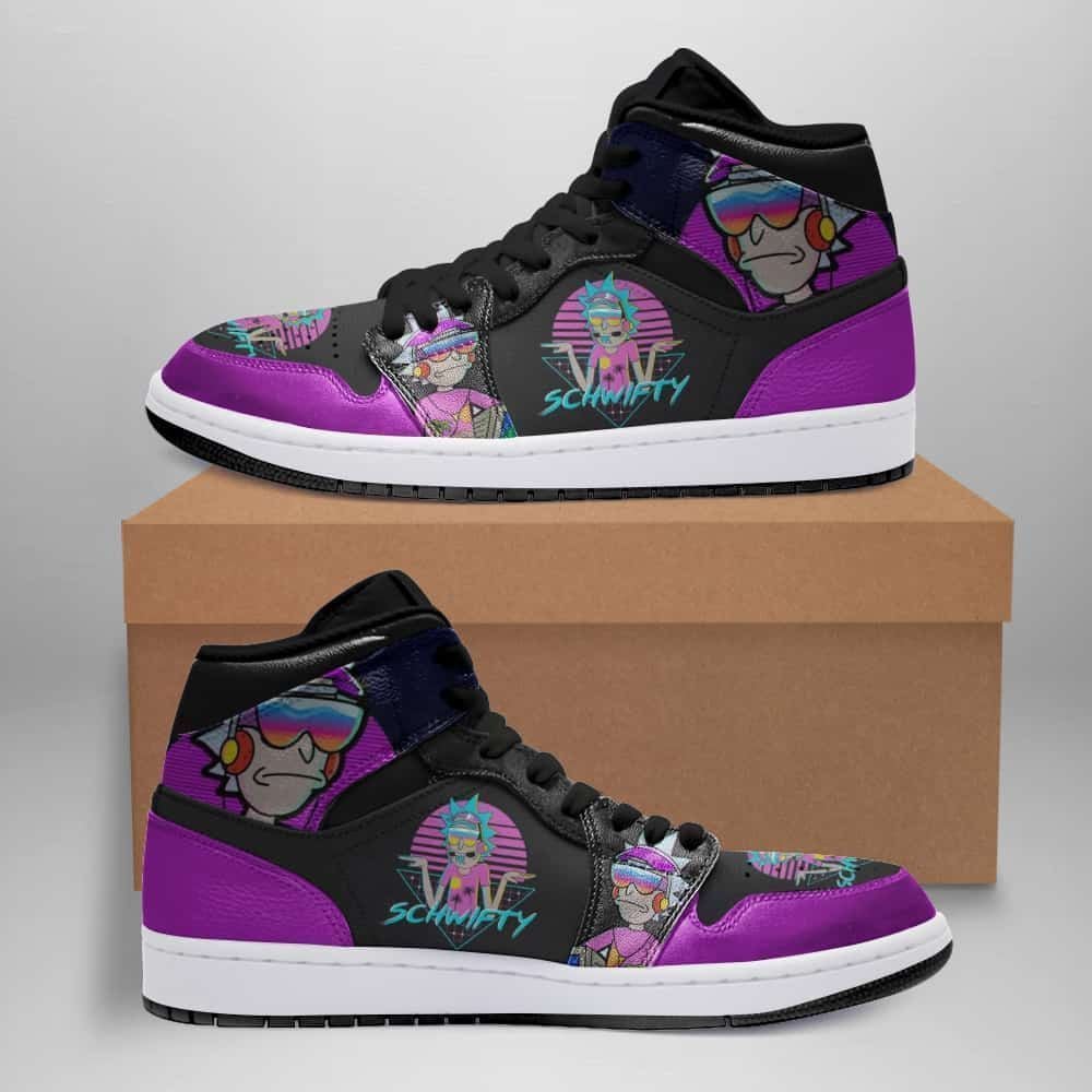 Rick And Morty Ha138 Custom Air Jordan 2021 Shoes Sport Sneakers