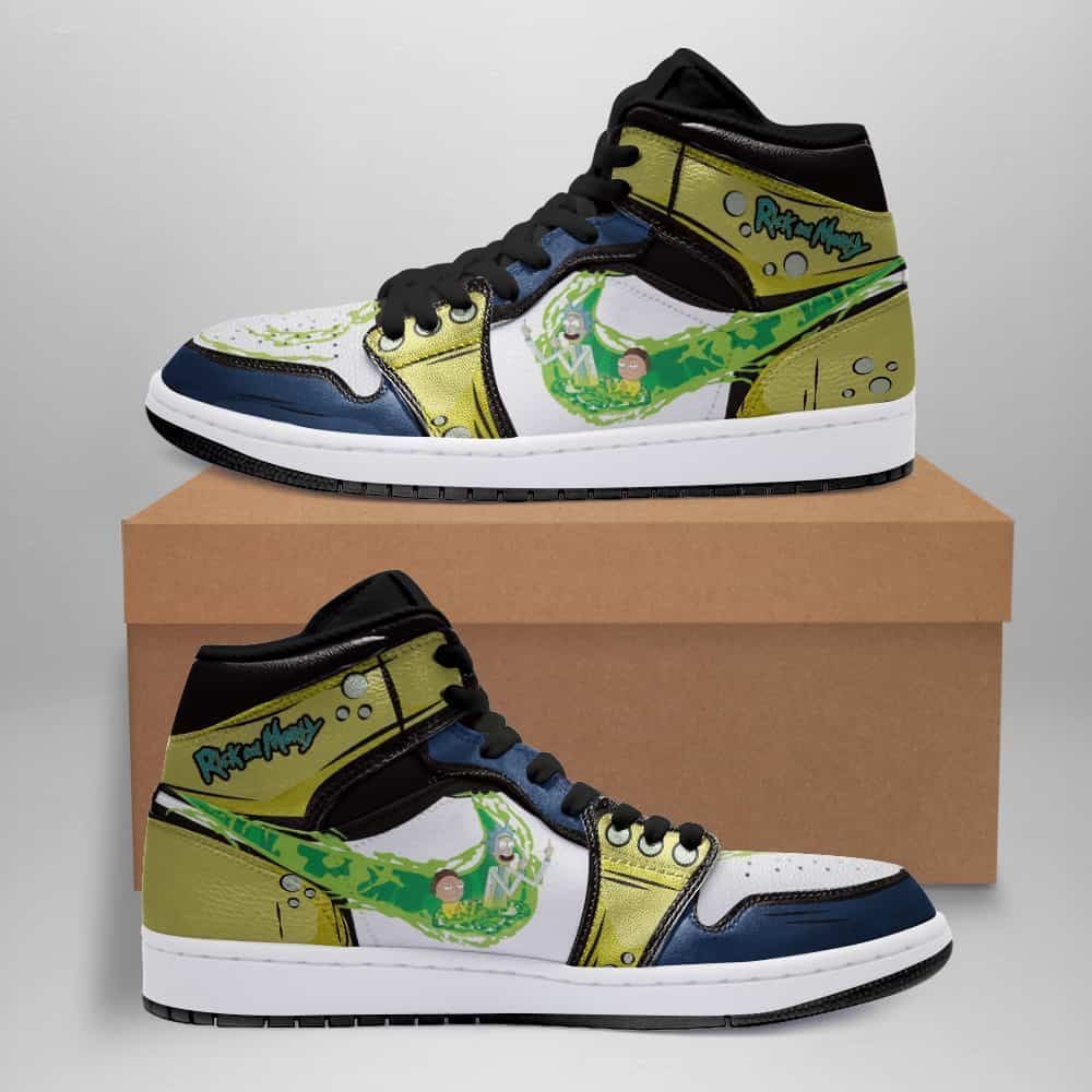 Rick And Morty Ha140 Custom Air Jordan 2021 Shoes Sport Sneakers