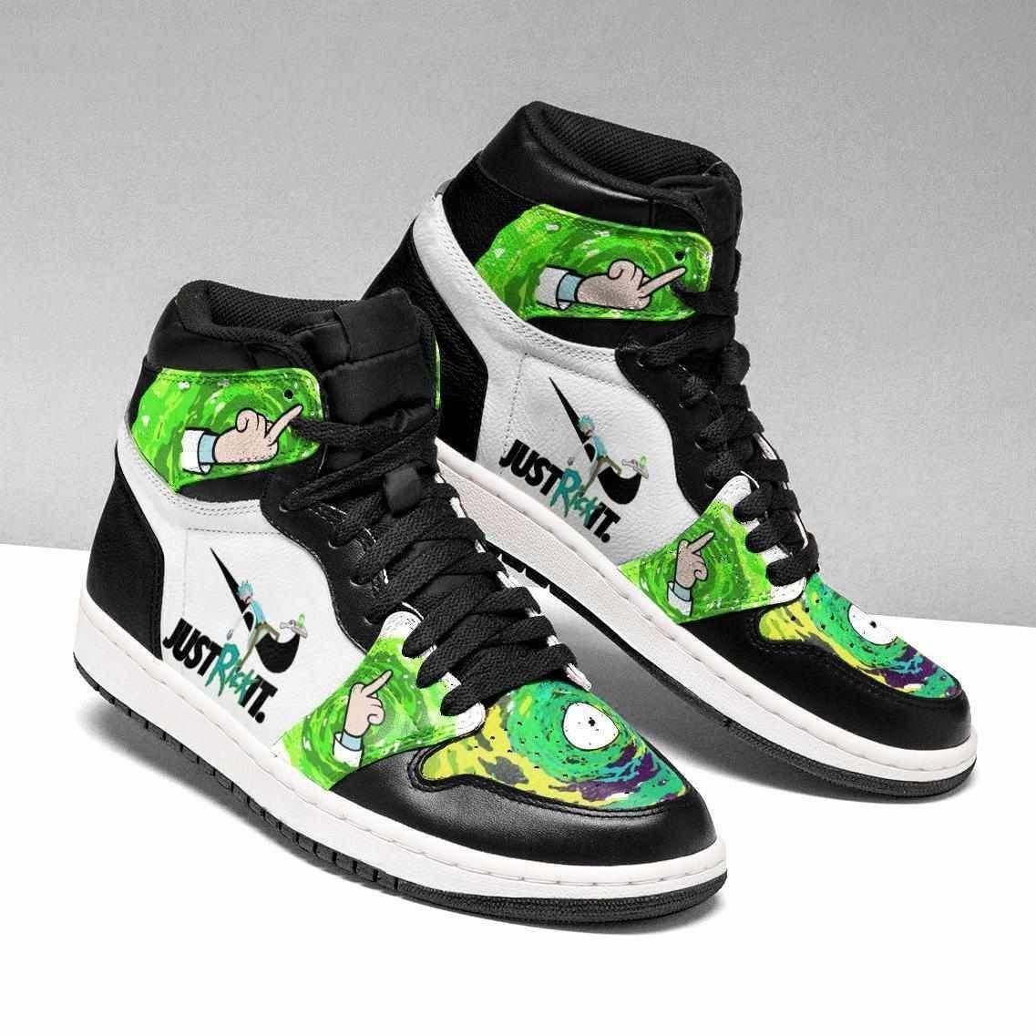 Rick And Morty Ha26 Custom Air Jordan 2021 Shoes Sport Sneakers