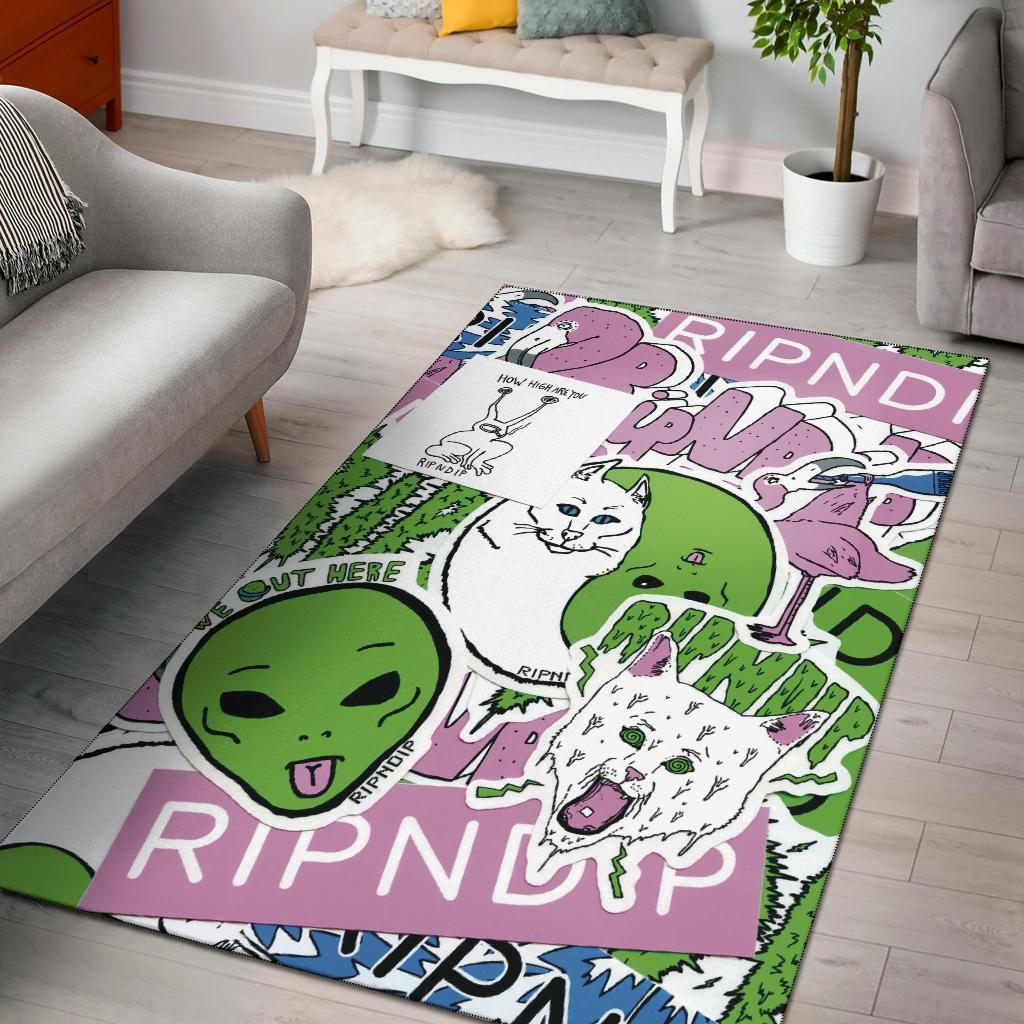 Ripndip Area Rug - Indoor Outdoor Rugs