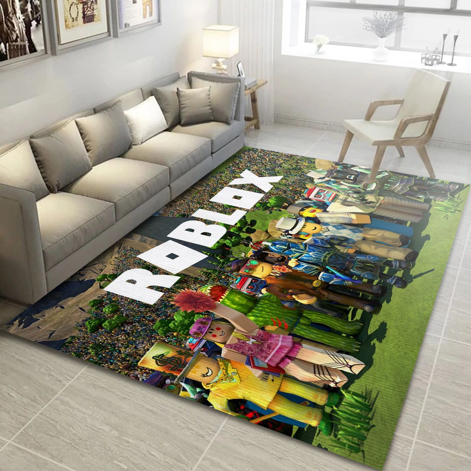 Roblox Gaming Area Rug