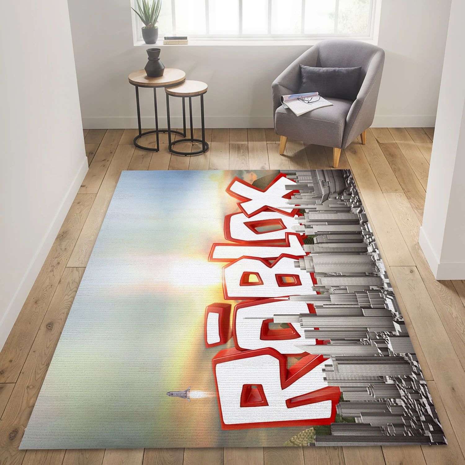 Roblox Video Game Area Rug For Christmas