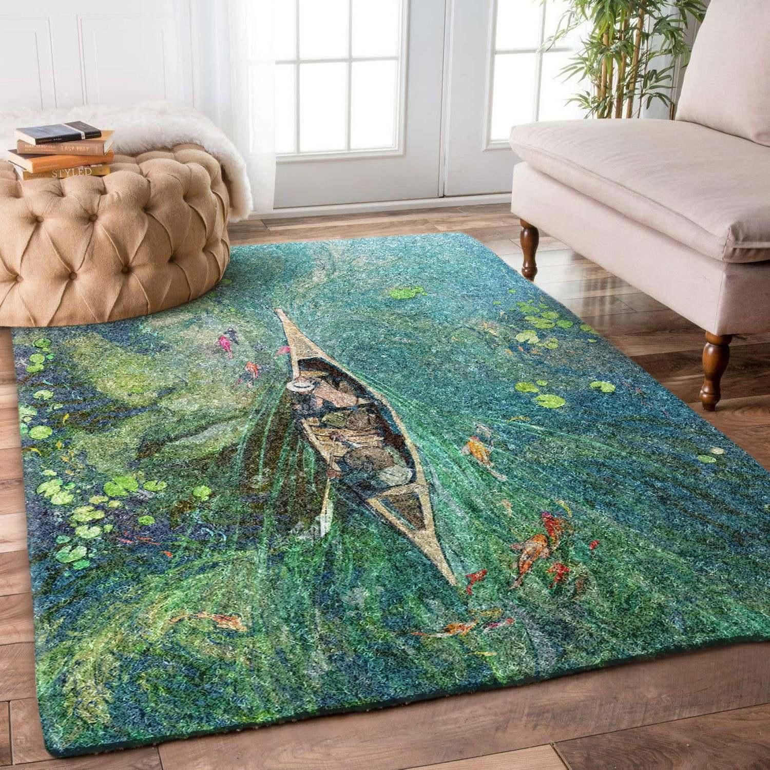 Rowing Rug Chrismas Gift - Indoor Outdoor Rugs