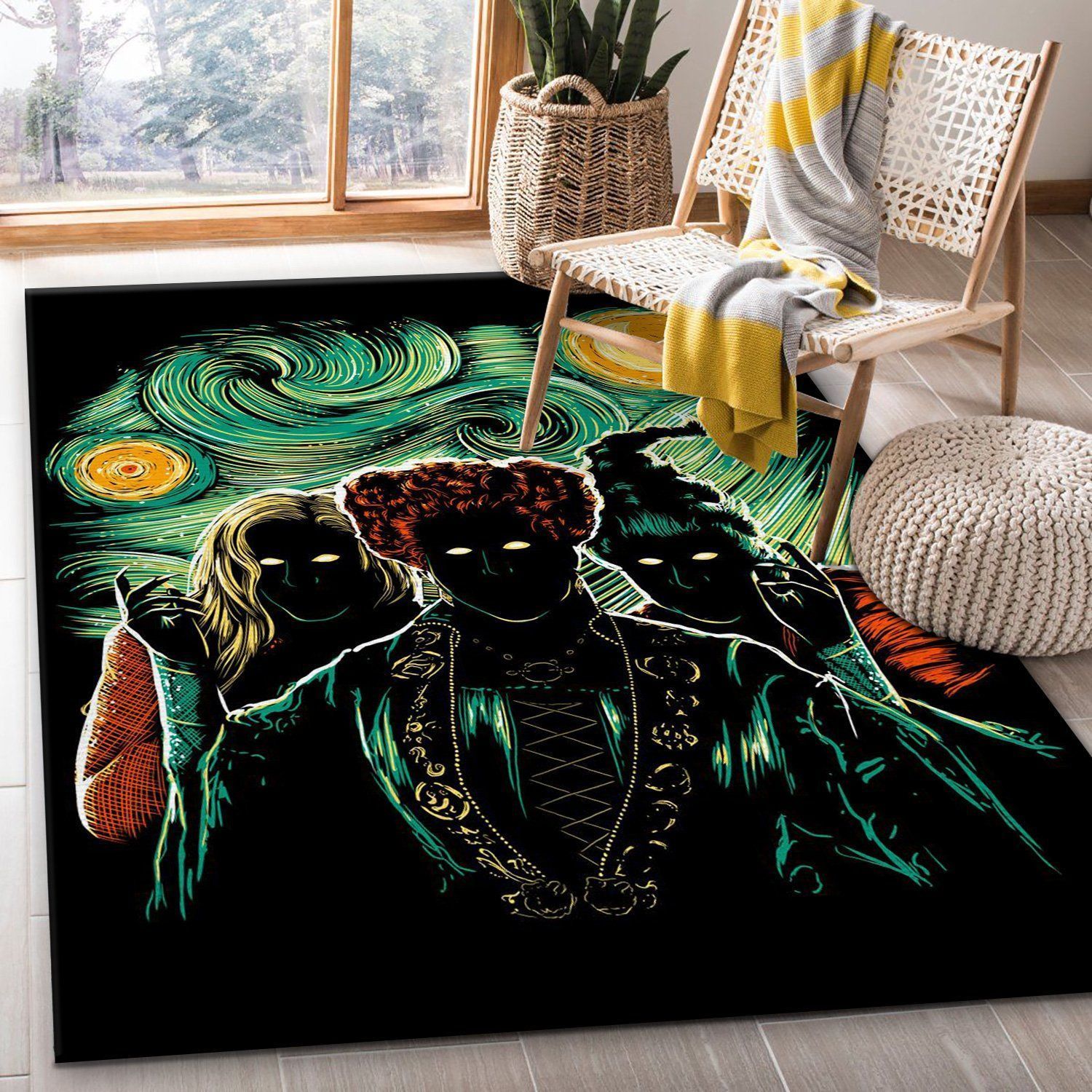 Salem Night Area Rug