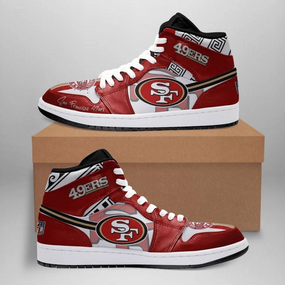 San Francisco 49ers 2 Air Jordan Shoes Sport Sneakers