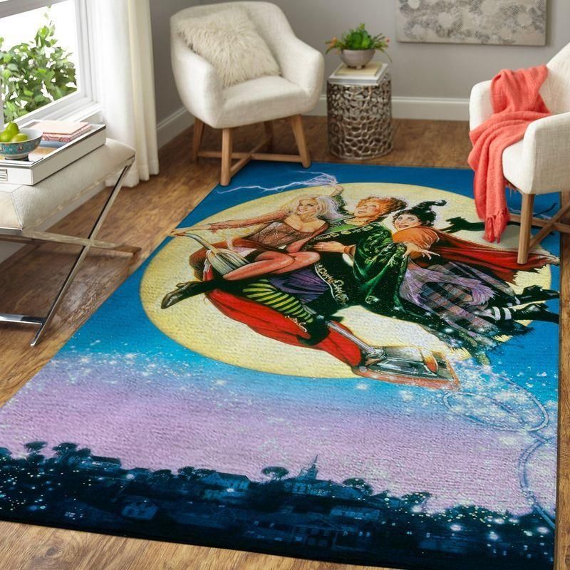 Sanderson Sisters Hocus Pocus Movie Area Area Rug Chrismas Gift - Indoor Outdoor Rugs