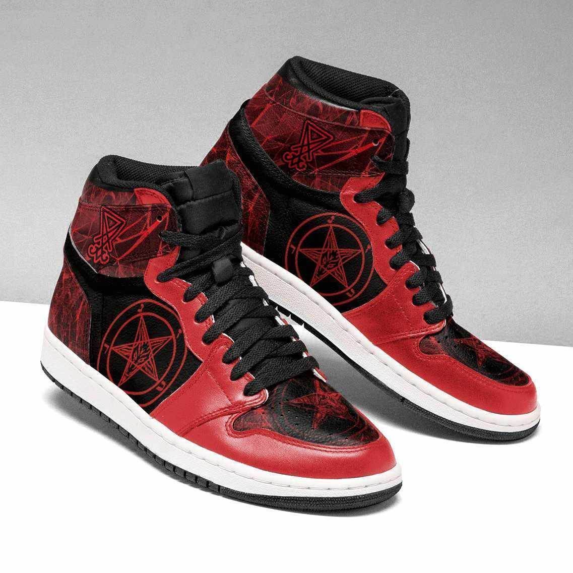 Satanic Red Custom Air Jordan 2021 Shoes Sport Sneakers