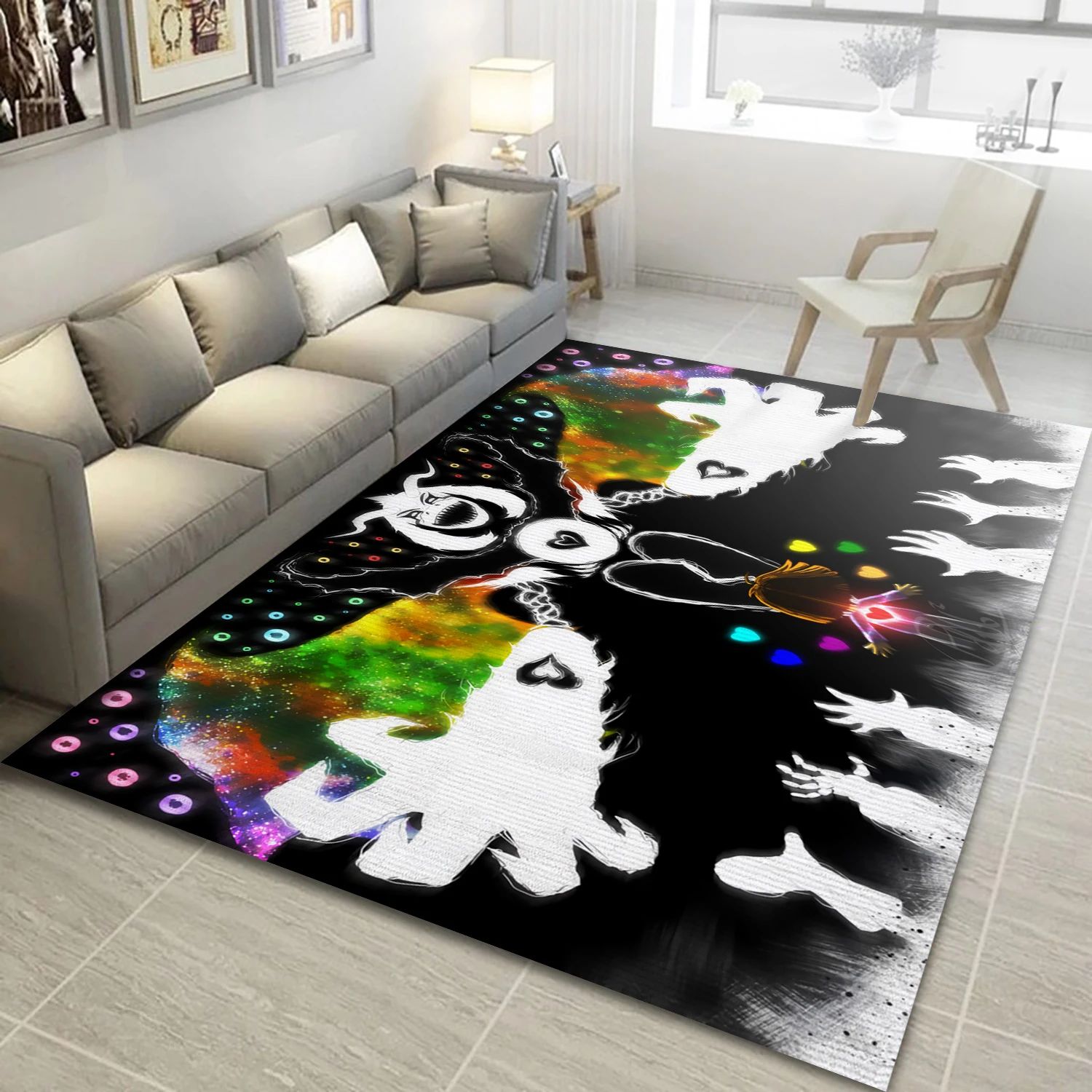 Save The World His Theme Gaming Area Rug