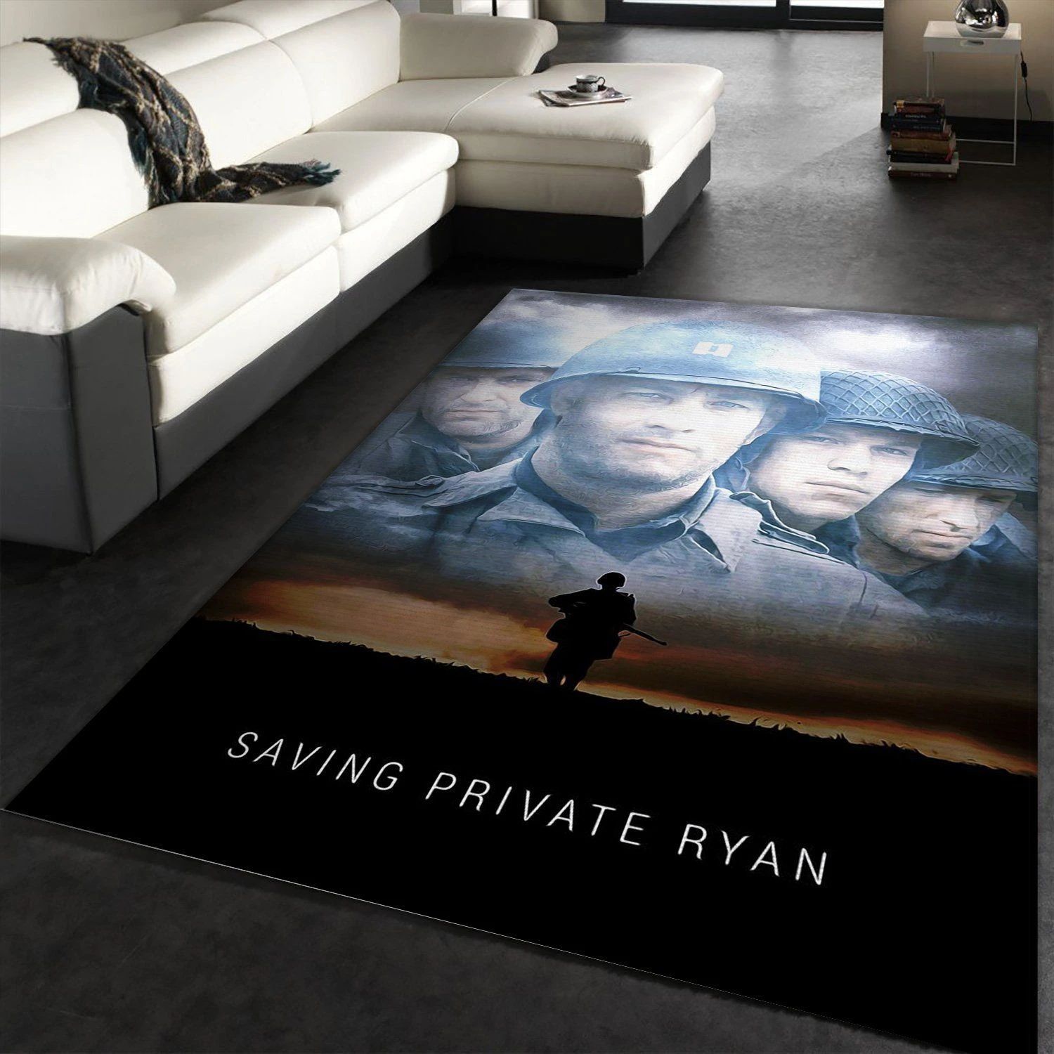 Saving Private Ryan Area Rug Movie Rug Home US Decor - Indoor Outdoor Rugs