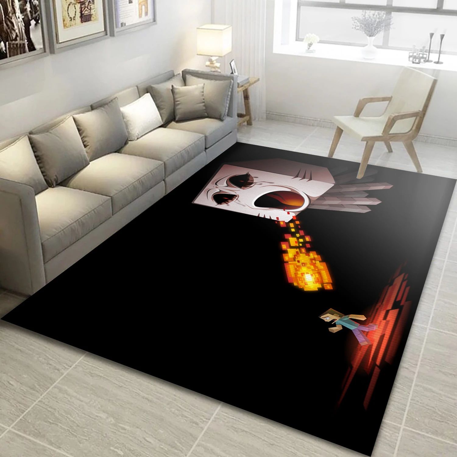 Sci Fi Video Game Area Rug For Christmas