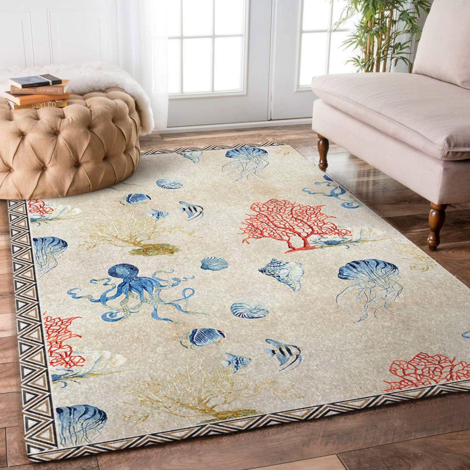 Sea Rug Chrismas Gift - Indoor Outdoor Rugs