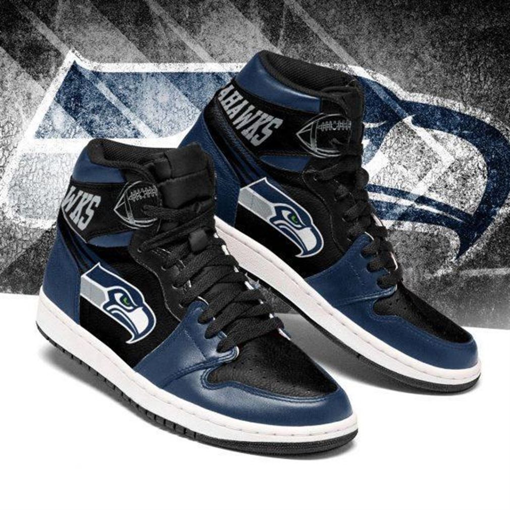 Seattle Seahawks Nfl Football Air Jordan Sneaker Boots Shoes