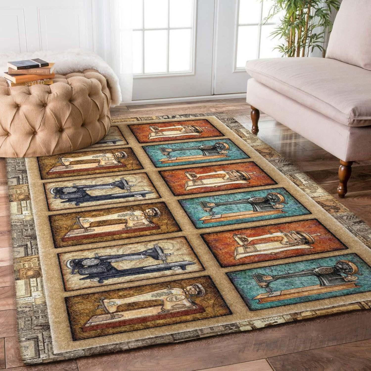 Sewing Rug Chrismas Gift - Indoor Outdoor Rugs