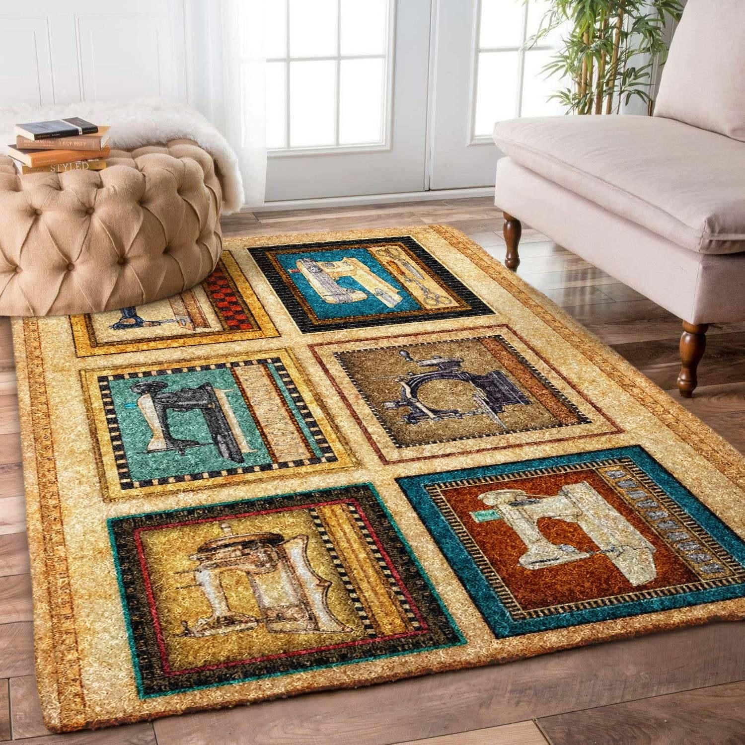 Sewing Rug - Indoor Outdoor Rugs