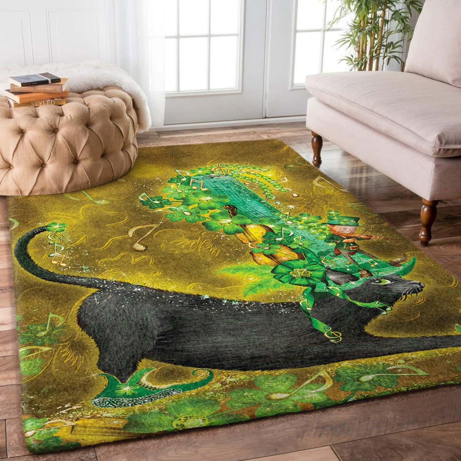 Shamrock Rug Chrismas Gift - Indoor Outdoor Rugs