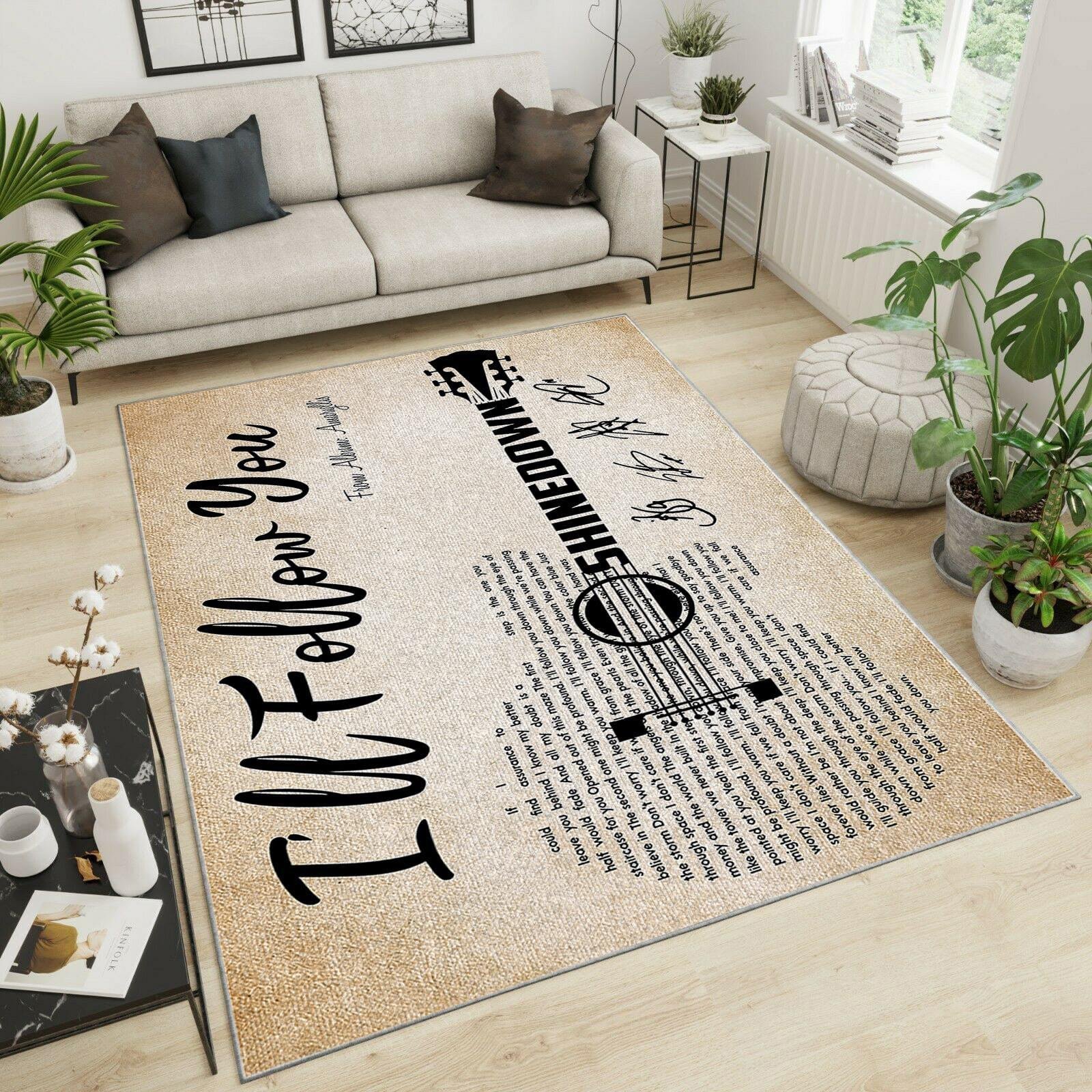 Shinedown Area Rug Chrismas Gift - Indoor Outdoor Rugs