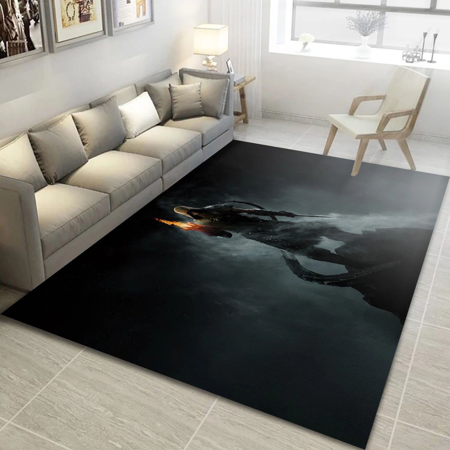 Skyrim Mage Gaming Area Rug