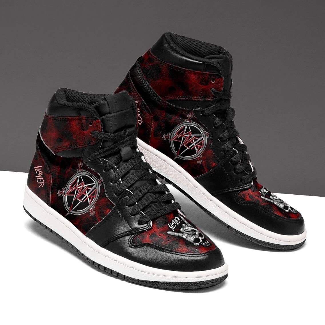 Slayer Rock Men Air Jordan Unique Slayer Custom Shoes Sport Sneakers