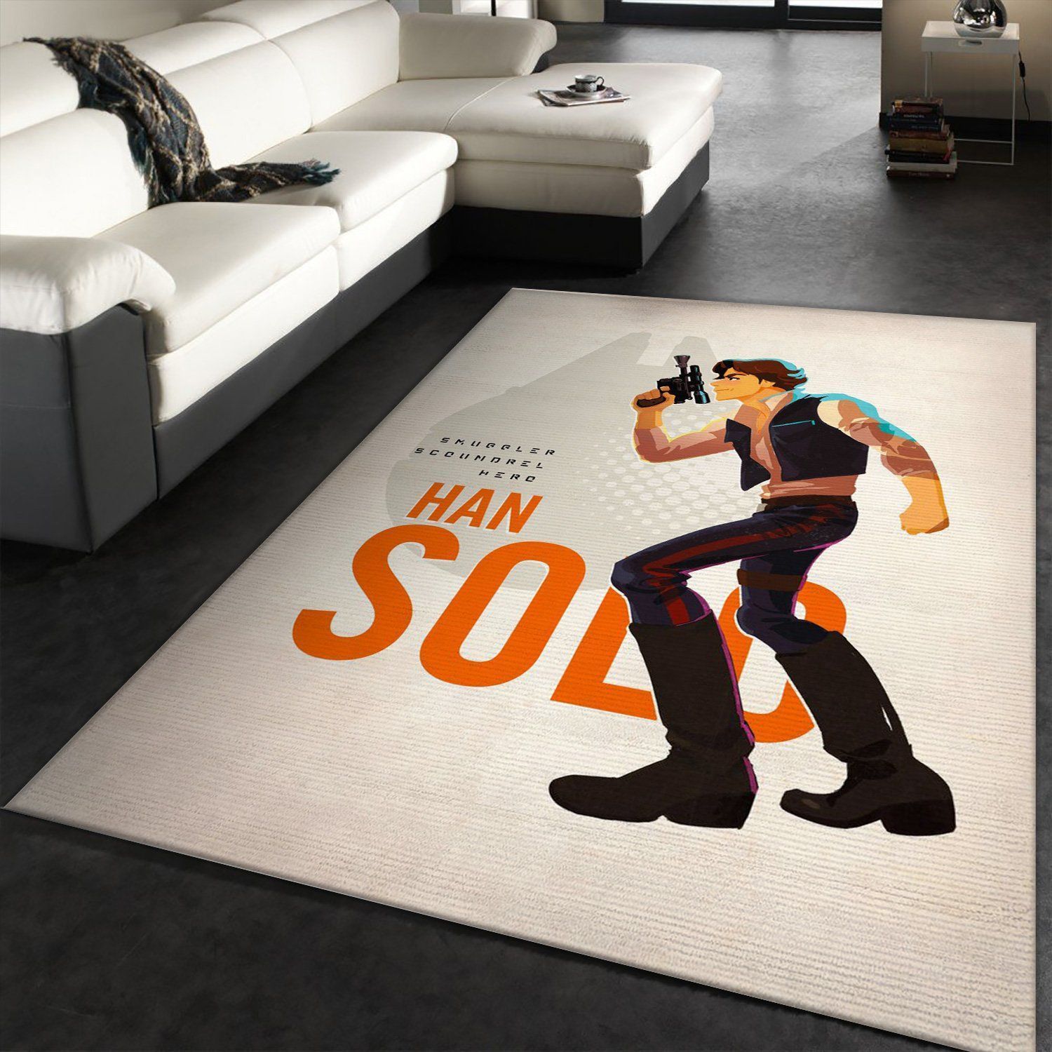 Smuggler Star Wars Movie Rug Star Wars Galaxy Of Adventures US Gift Decor - Indoor Outdoor Rugs