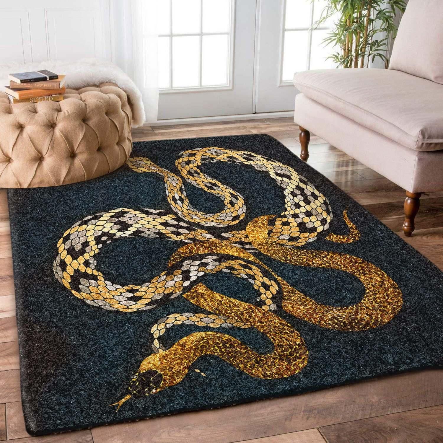 Snake Rug Chrismas Gift - Indoor Outdoor Rugs