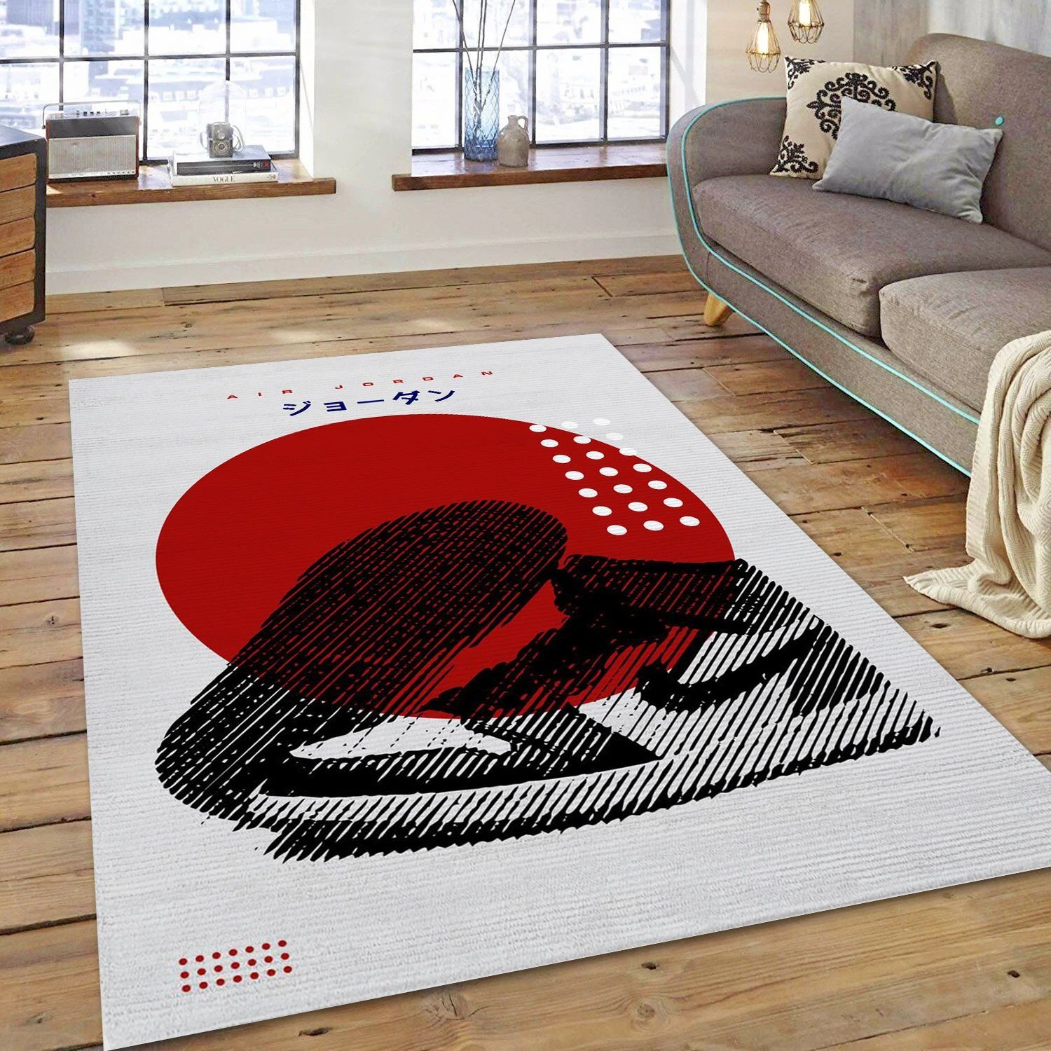 Sneakerhead Hypebeast Fashion Brand Rectangle Rug