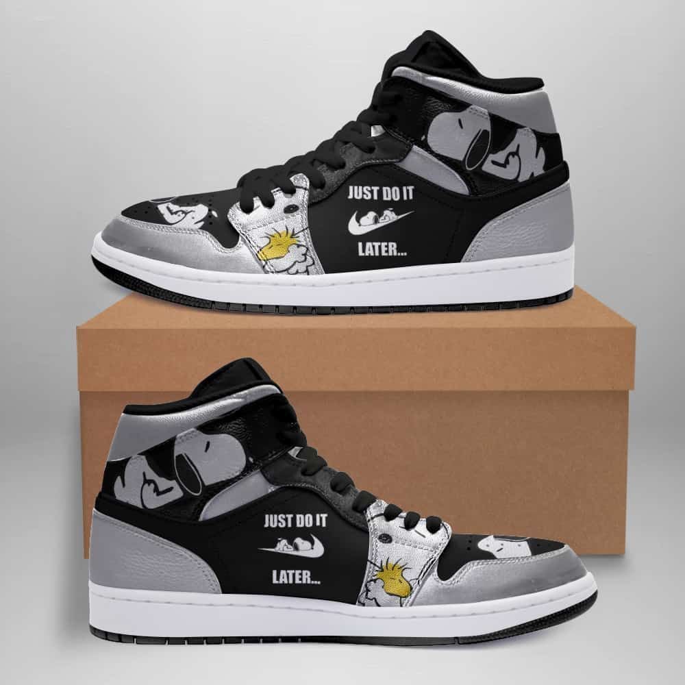 Snoopy Dog Air Jordan Shoes Sport Sneakers