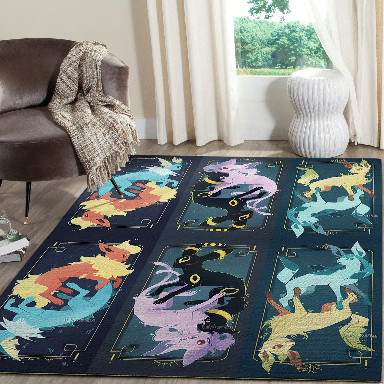 Some Eeveelutions Area Rug Chrismas Gift - Indoor Outdoor Rugs