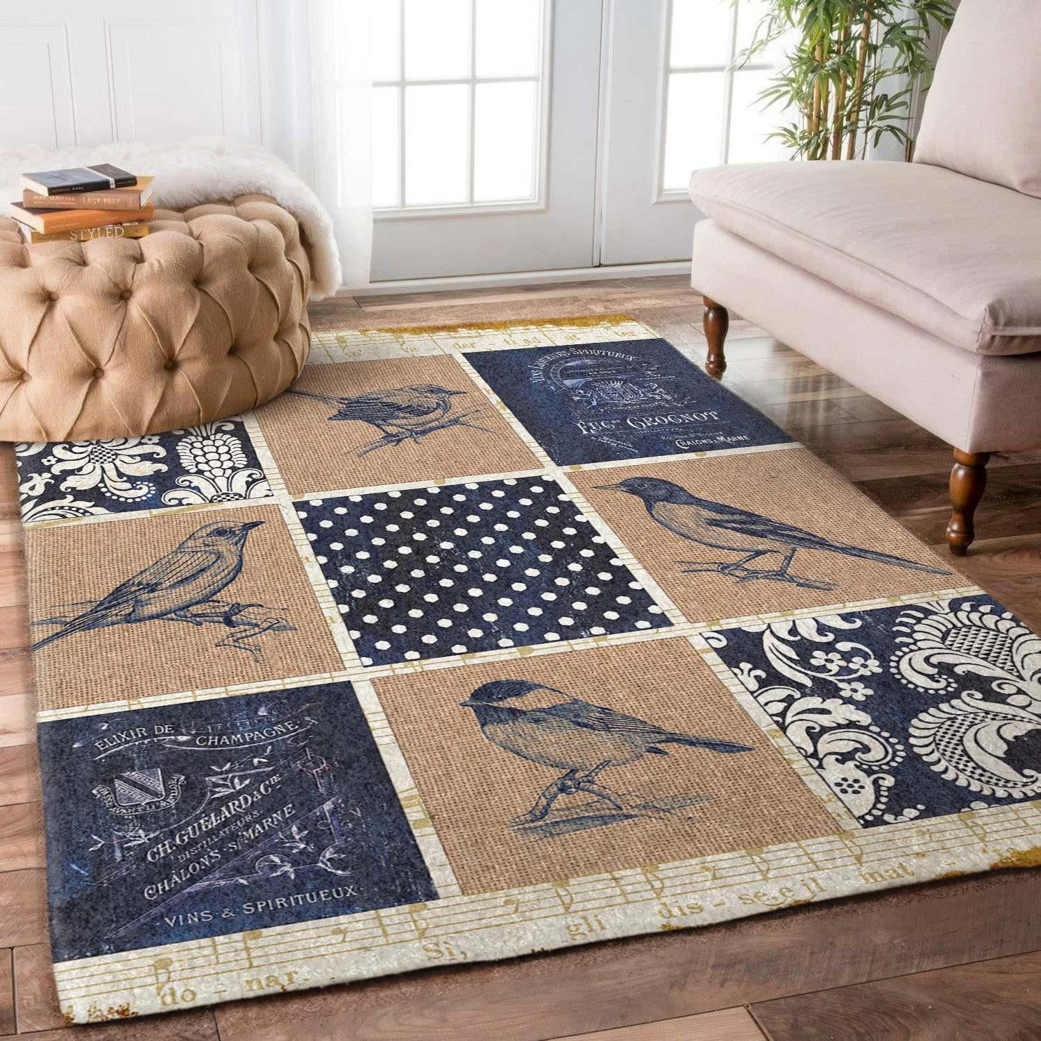 Songbird Rug Chrismas Gift - Indoor Outdoor Rugs