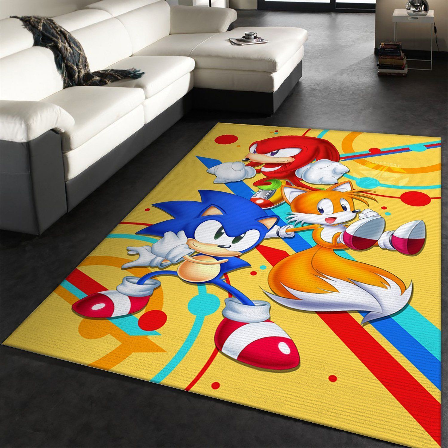 Sonic Mania Disney Area Rug