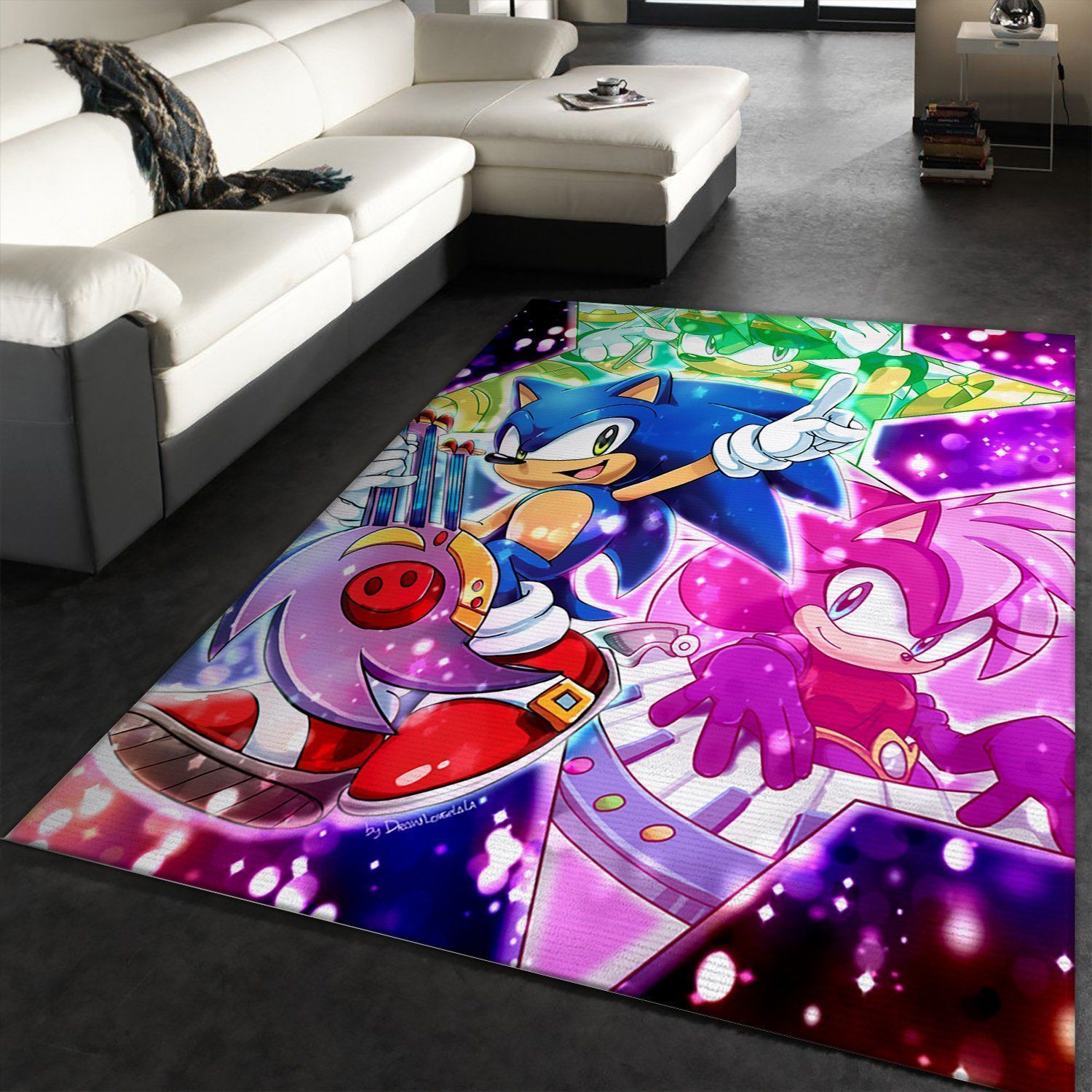 Sonic Underground1 Area Rug For Christmas