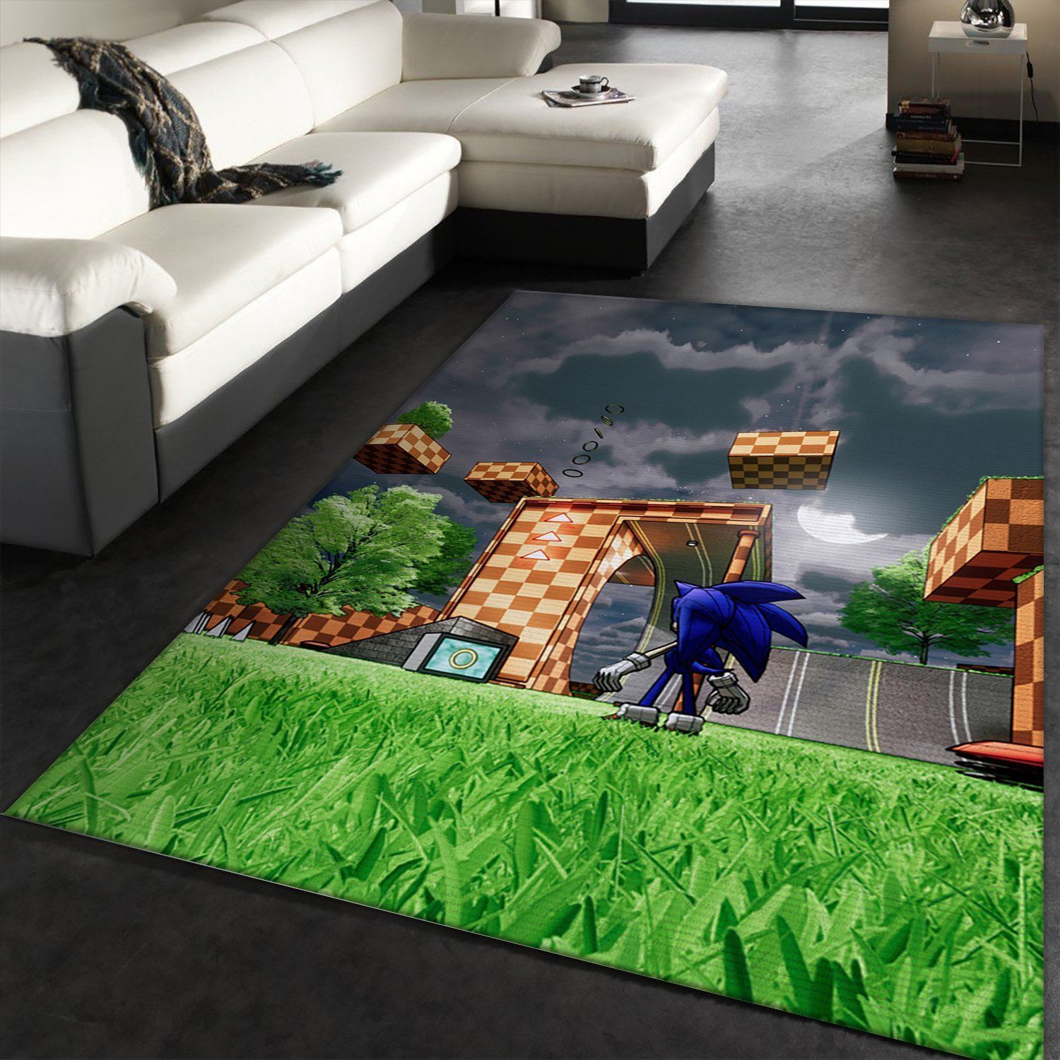 Sonic5 Movie Area Rug