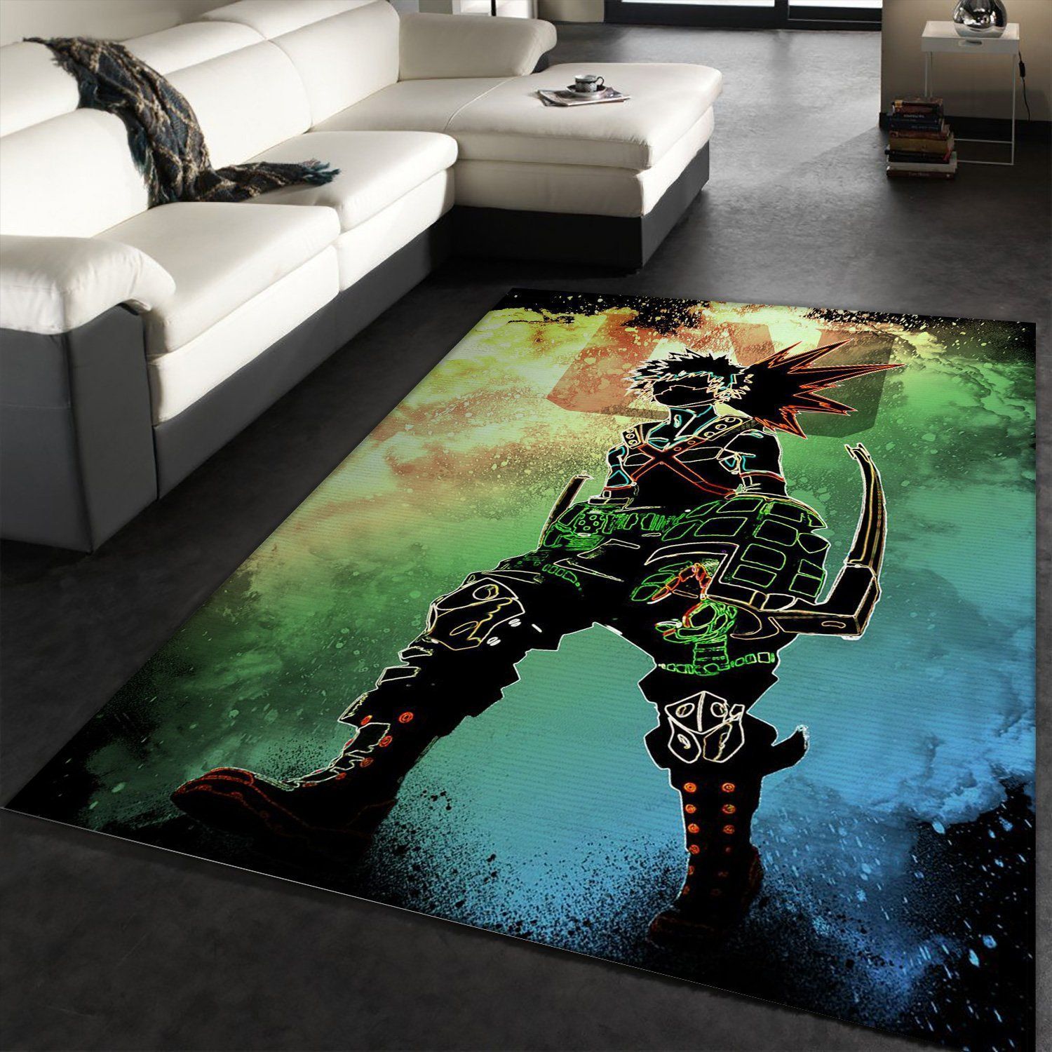 Soul Of Explosion Power Area Rug