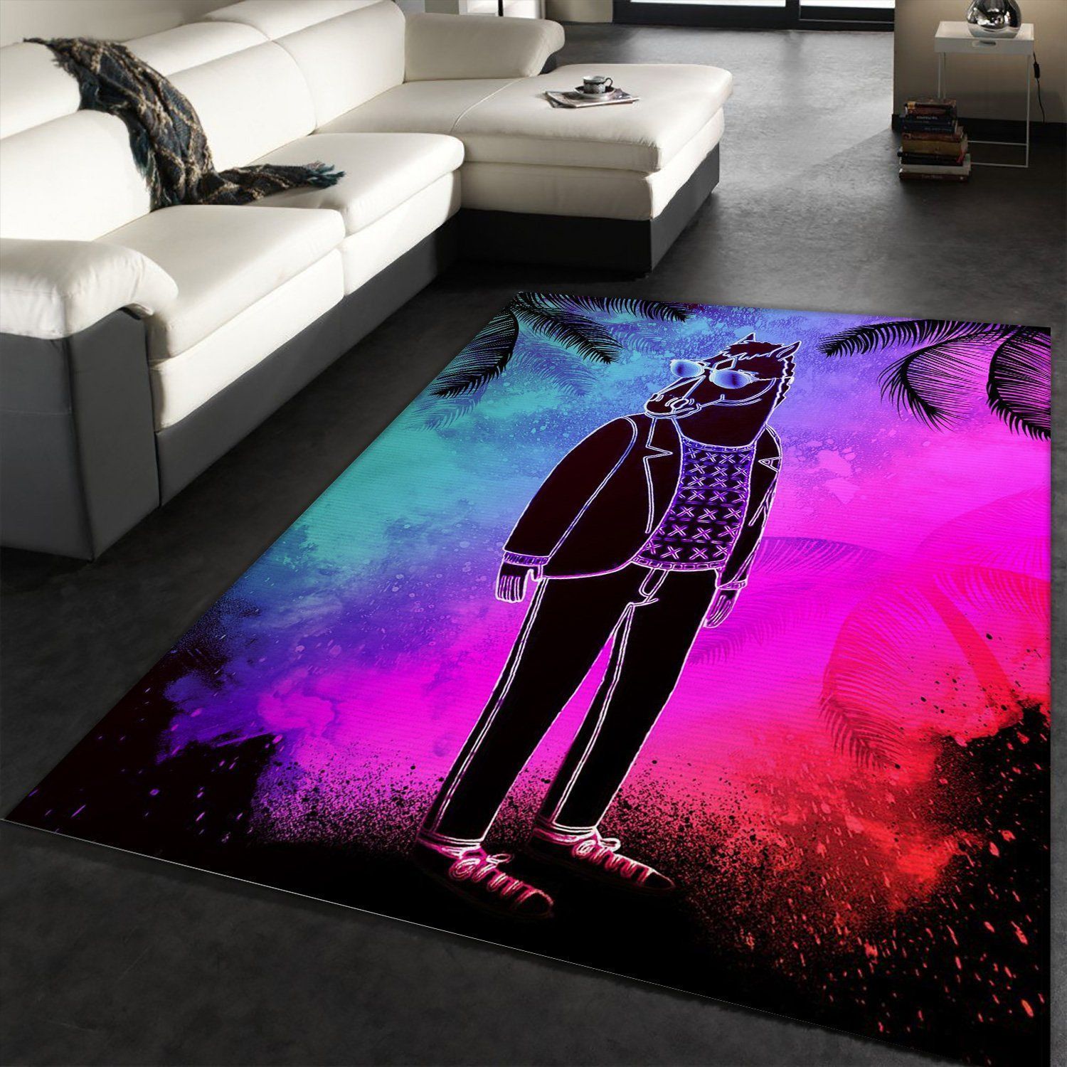 Soul Of Horseman Area Rug For Christmas