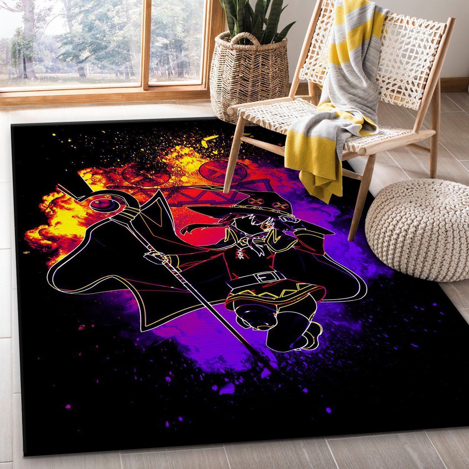 Soul Of The Arch Wizard Area Rug Carpet