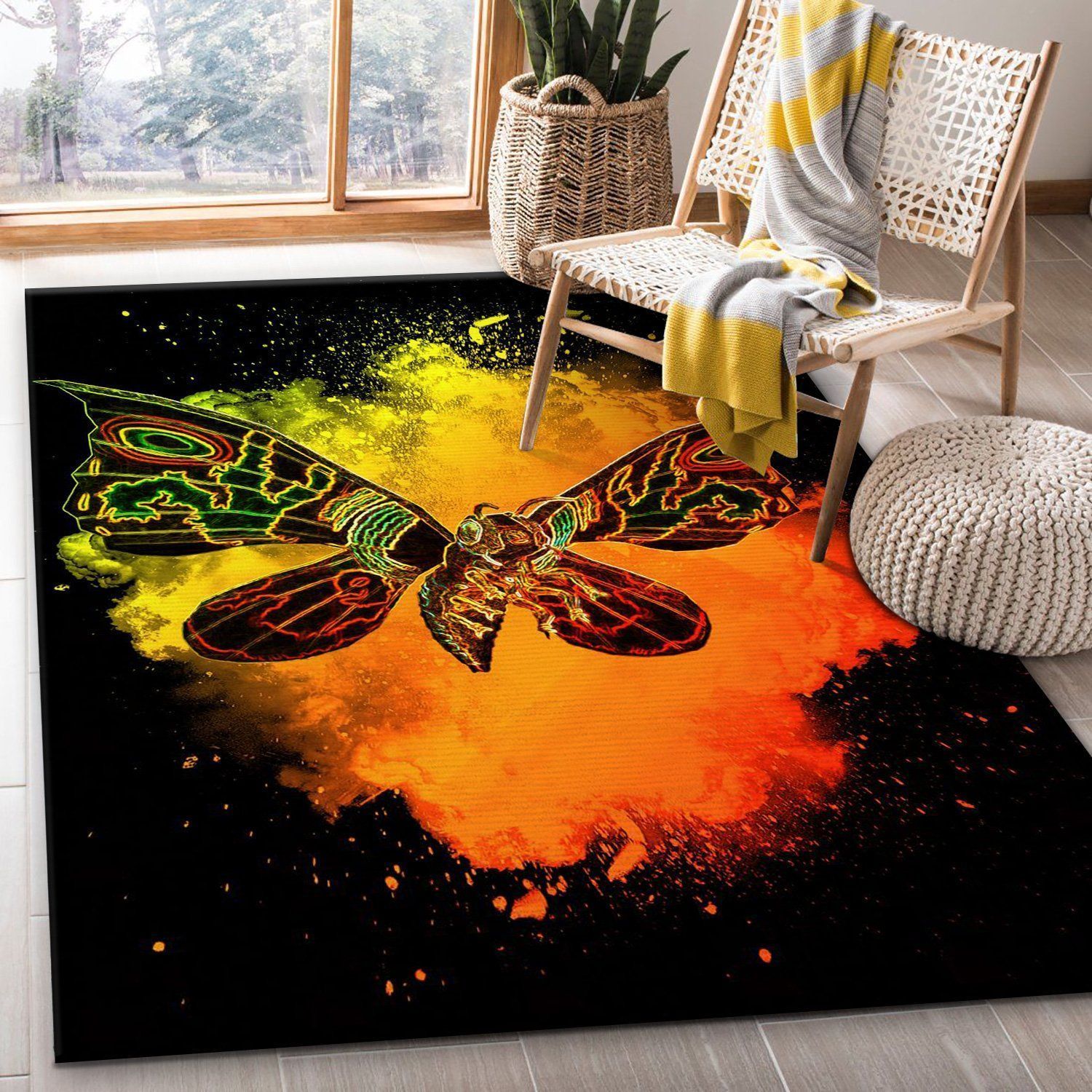 Soul Of The Butterfly Area Rug For Christmas