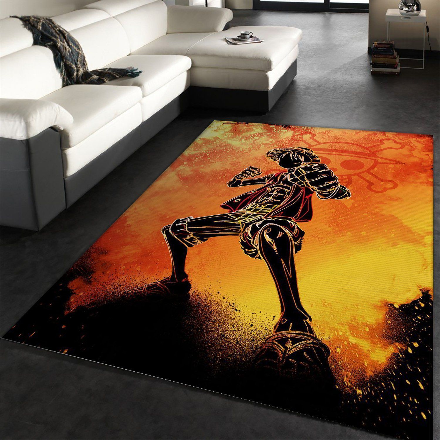 Soul Of The Captain Anime Hero Area Rug, Bedroom, Home US Decor - Indoor Outdoor Rugs